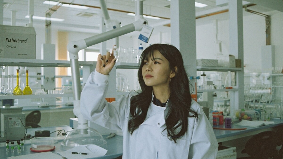 woman in white medical scrub